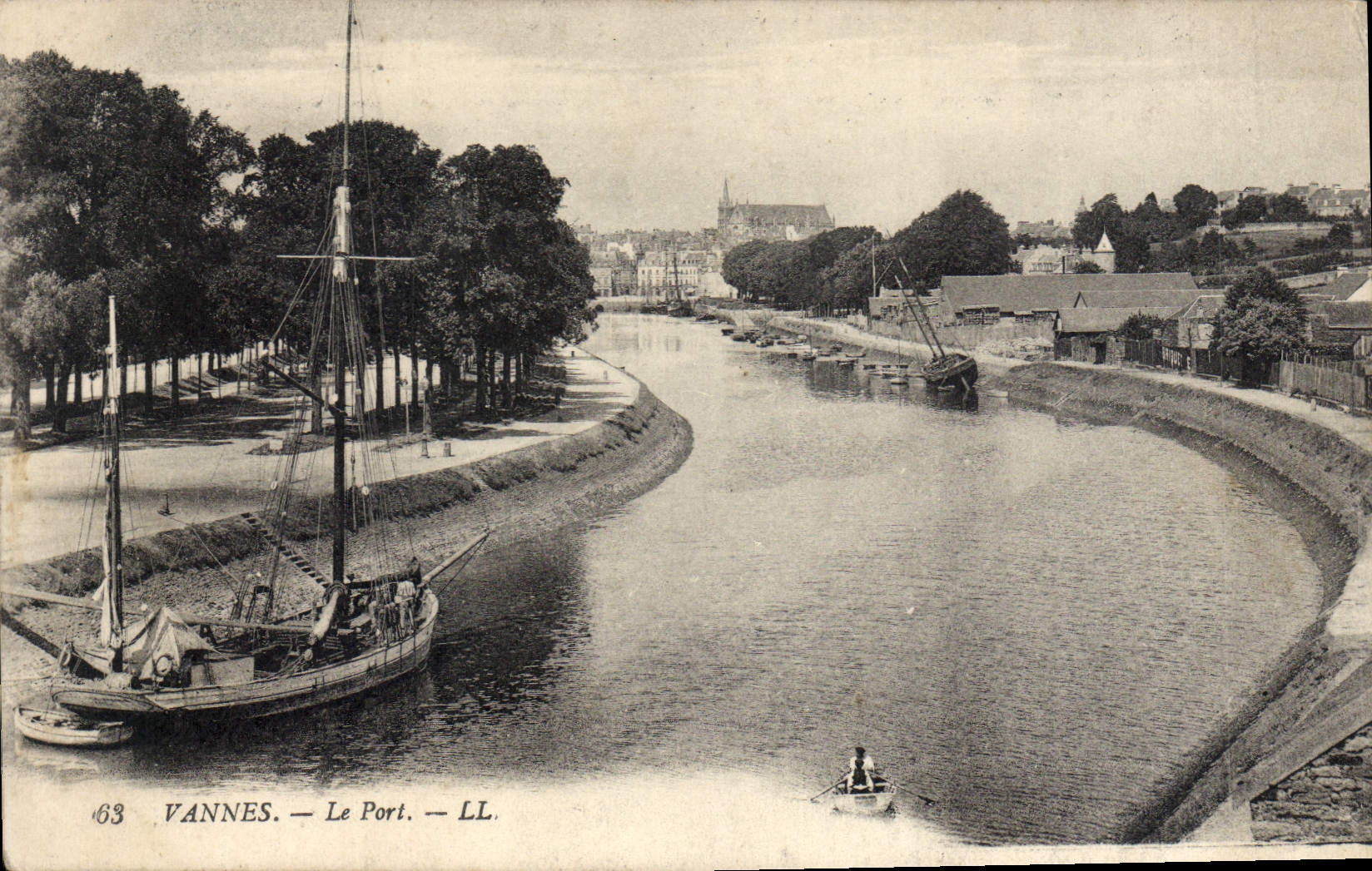 VANNES — Le Port — LL. — n°63 - Anverso