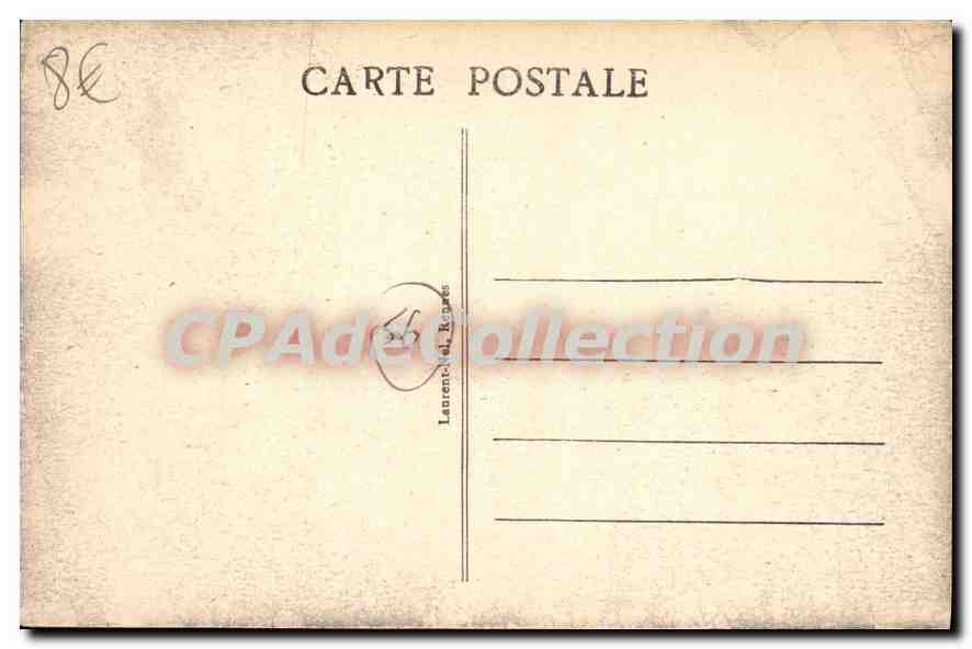 CPA Vannes Arradon Riviere Et Pont Du Vinoin — Rückseite