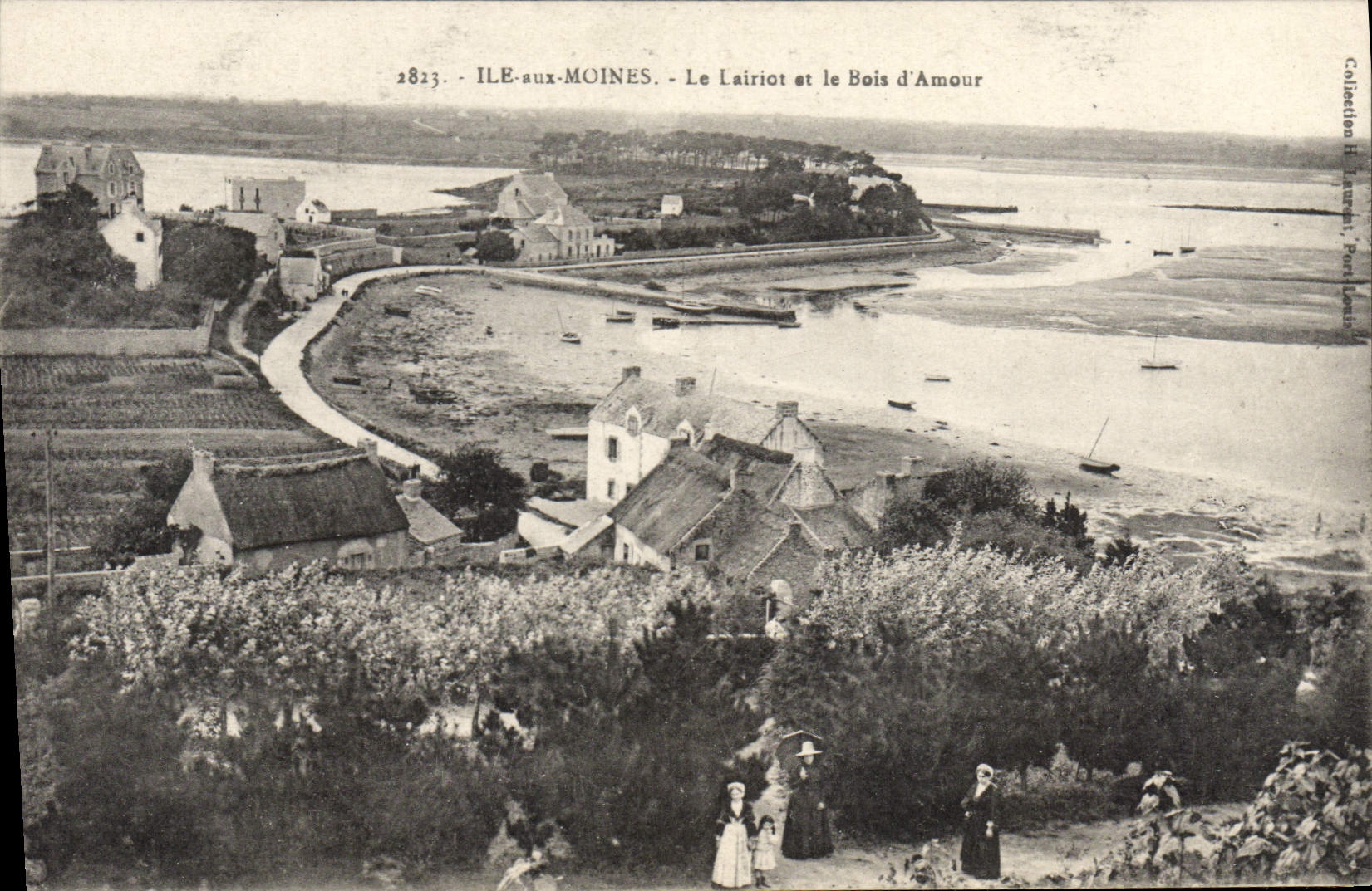 Ile-aux-Moines - Le Lairiot et le Bois d'Amour — Collection Rivet, Porspierre