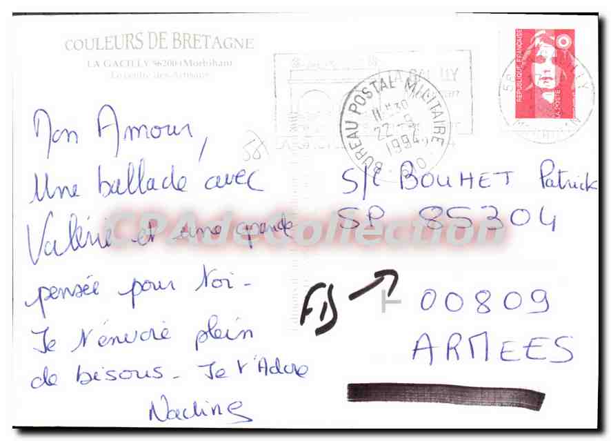 CPSM La Gacilly Couleurs De Bretagne centre des artisans — Rückseite