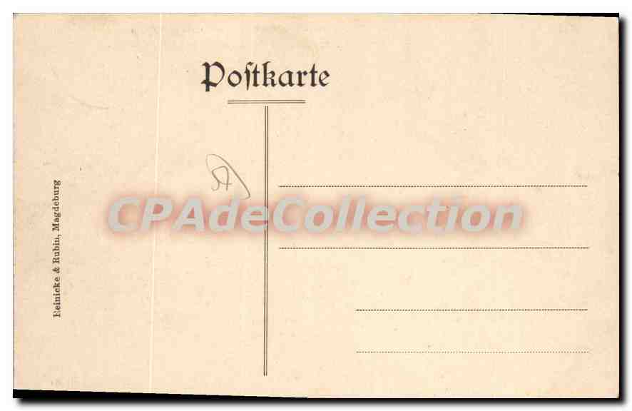 CPA Metz Kaiser Wilhelin Ring Mit Cammaffelturm tour camouffe et boulevard empereur Guillaume — Verso