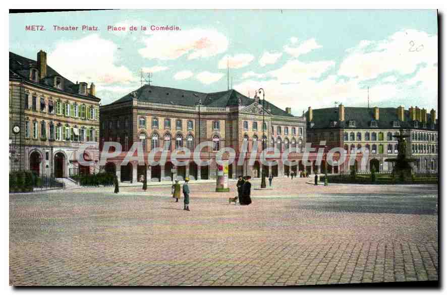 Metz — Place de la Comédie — F. Conrad, Metz