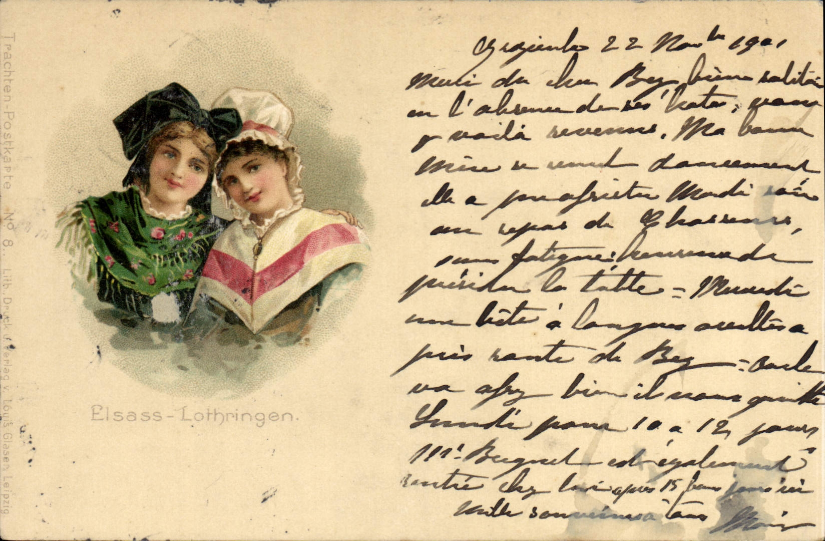 CPA Elsass Lothringen