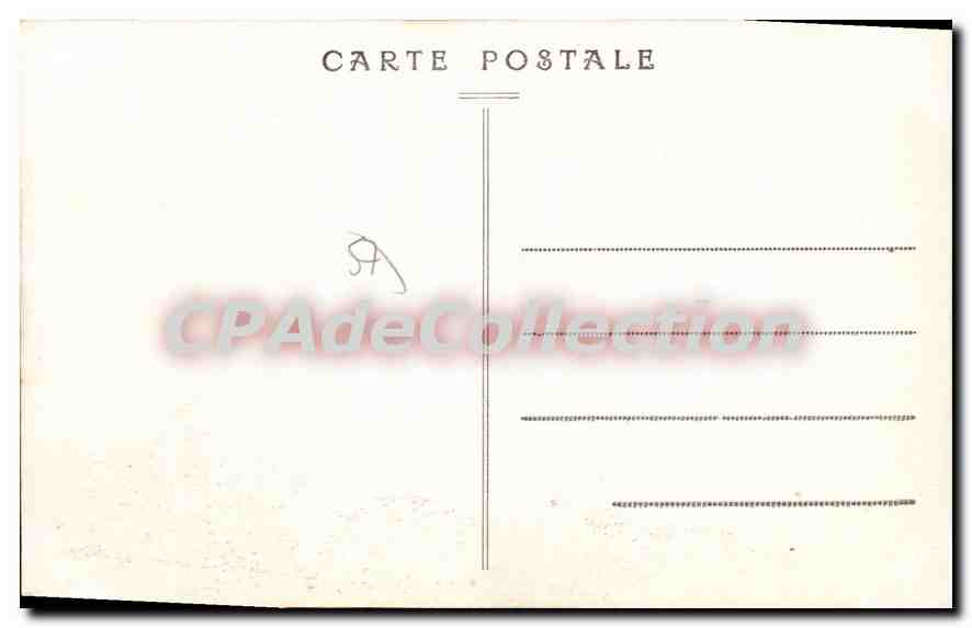 CPA Morhange Le Foyer Du Soldat — Back
