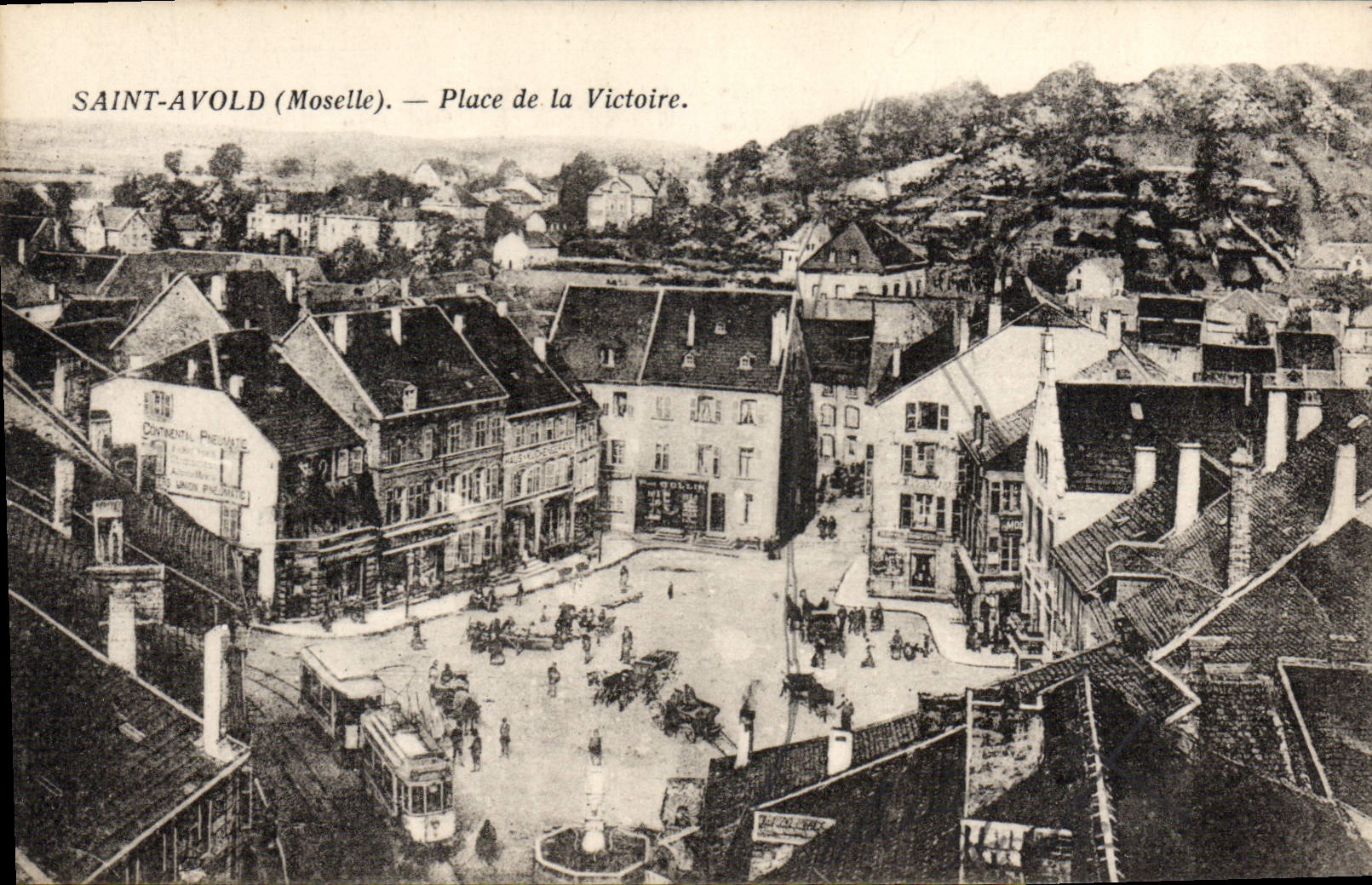 CPA Saint Avold Place De La Victoire