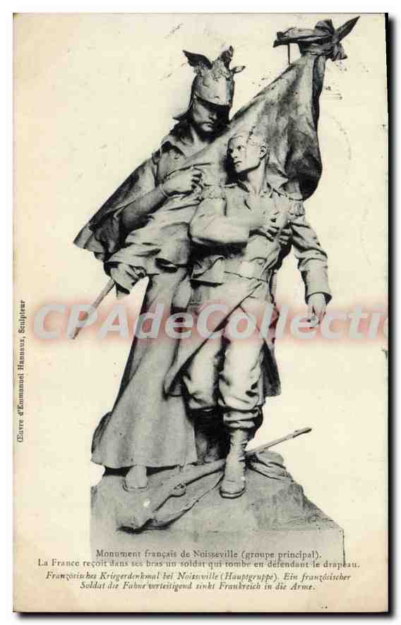 CPA Monument Francais De Noisseville