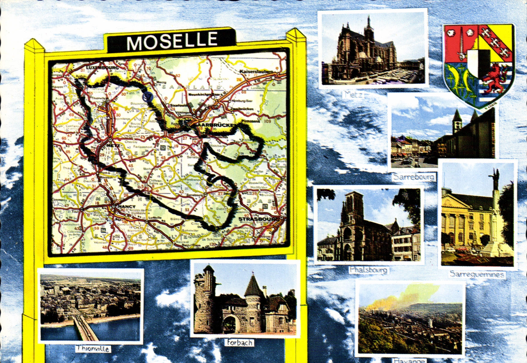 CPSM Moselle département