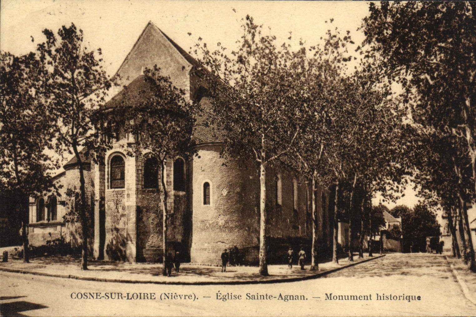 Cosne-sur-Loire (Nièvre) — Église Sainte-Agnan — Monument historique