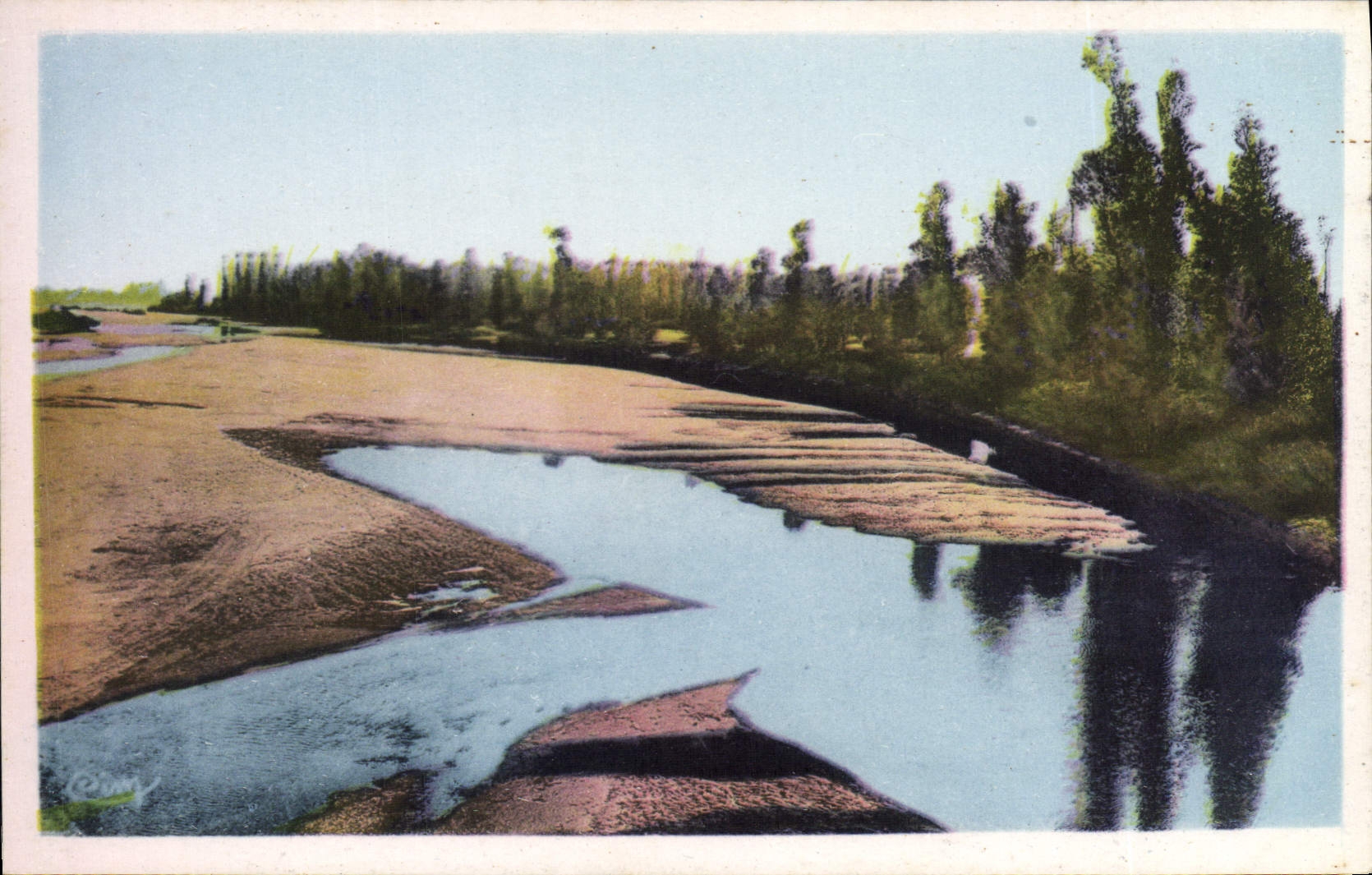 Cosne (Nièvre) — Bords de la Loire — Éditeur C. Mador