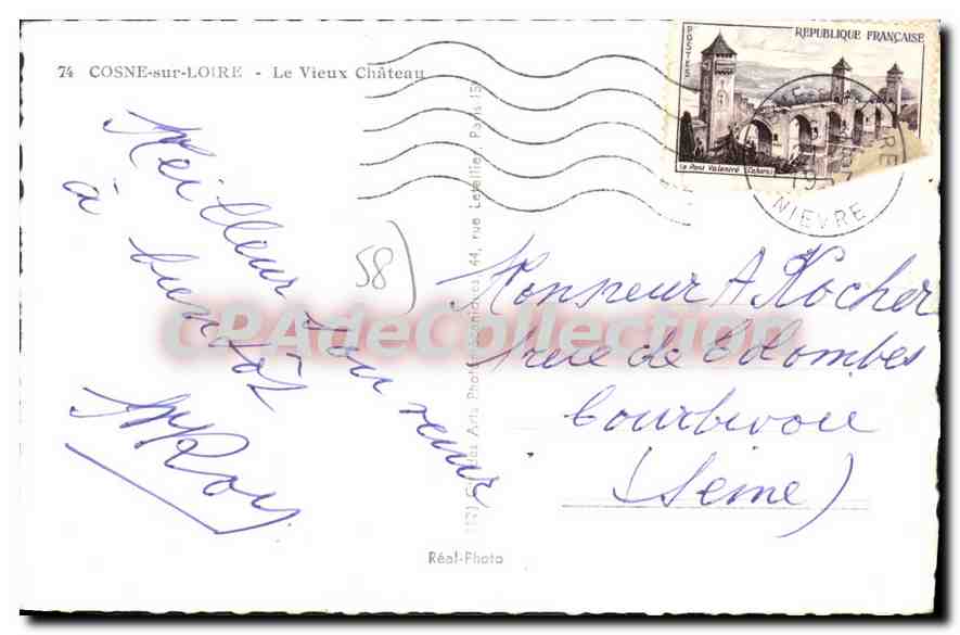 Cosne-sur-Loire — Le Vieux Château — Réal-Photo — Reverso