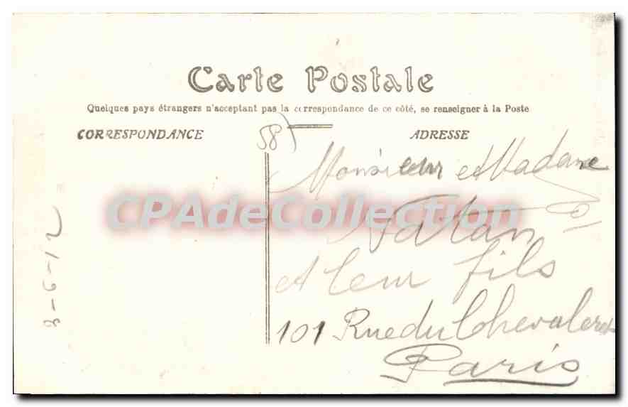 Cosne - Statue de la République — éditeur inconnu, n° de série 83 — Reverso
