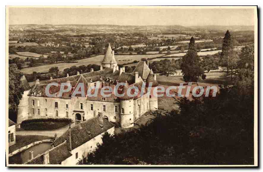 CPA Bazoches Du Morvand I'Horizon Colline De Vezelay