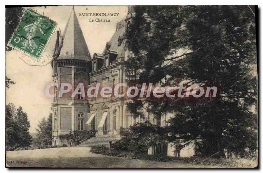 CPA Saint Benin D'Azy Le Chateau