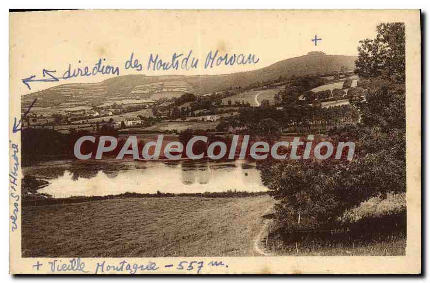 CPA St Honore Les Bains étang de Seu