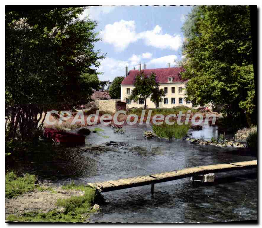 Donzy (Nièvre) — La Bertine avec son cours d'eau — Les Éditions d'Art