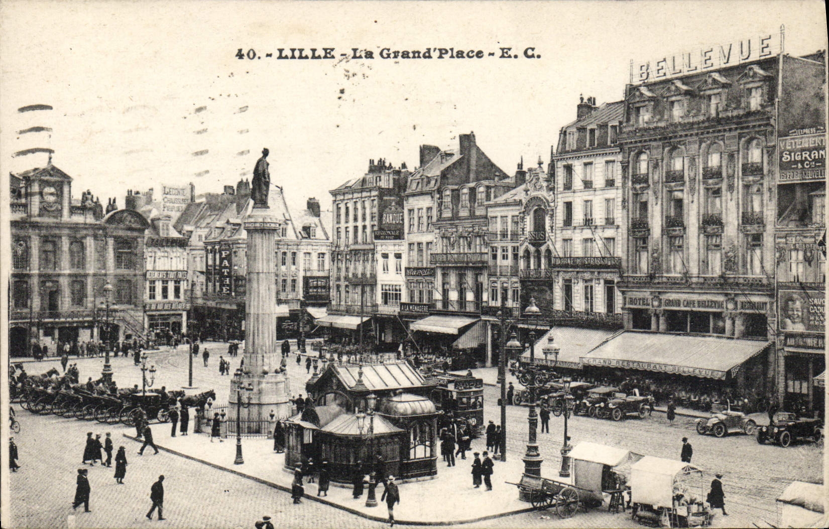 LILLE - La Grand'Place - E.C. - 40