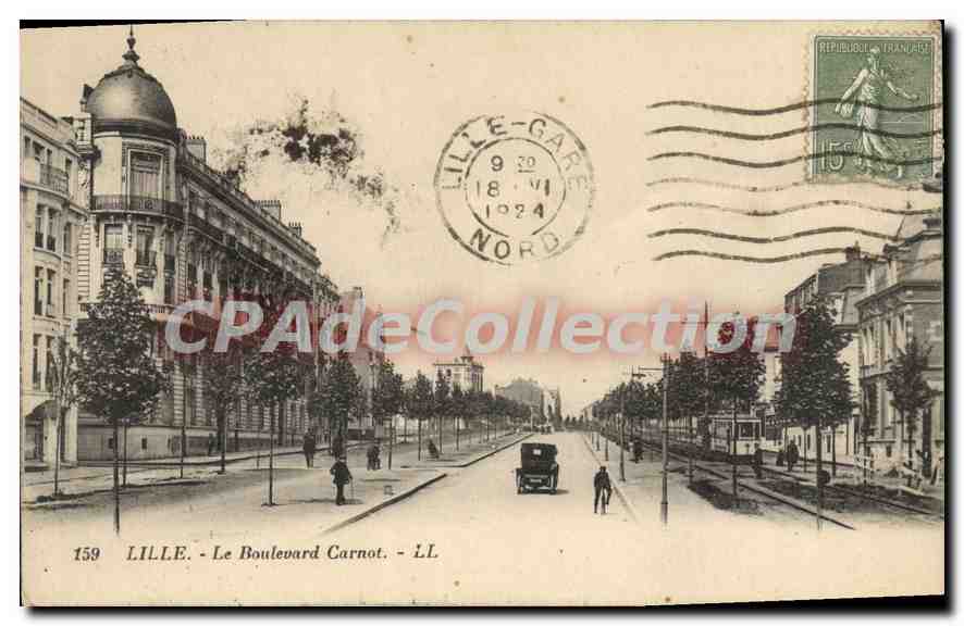 LILLE - Le Boulevard Carnot - LL - 159