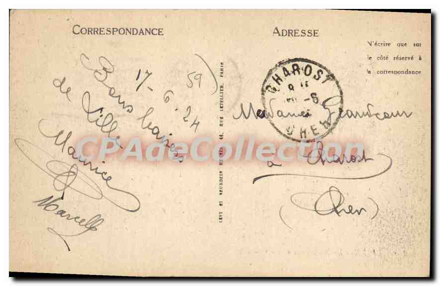LILLE - Le Boulevard Carnot - LL - 159 — Rückseite