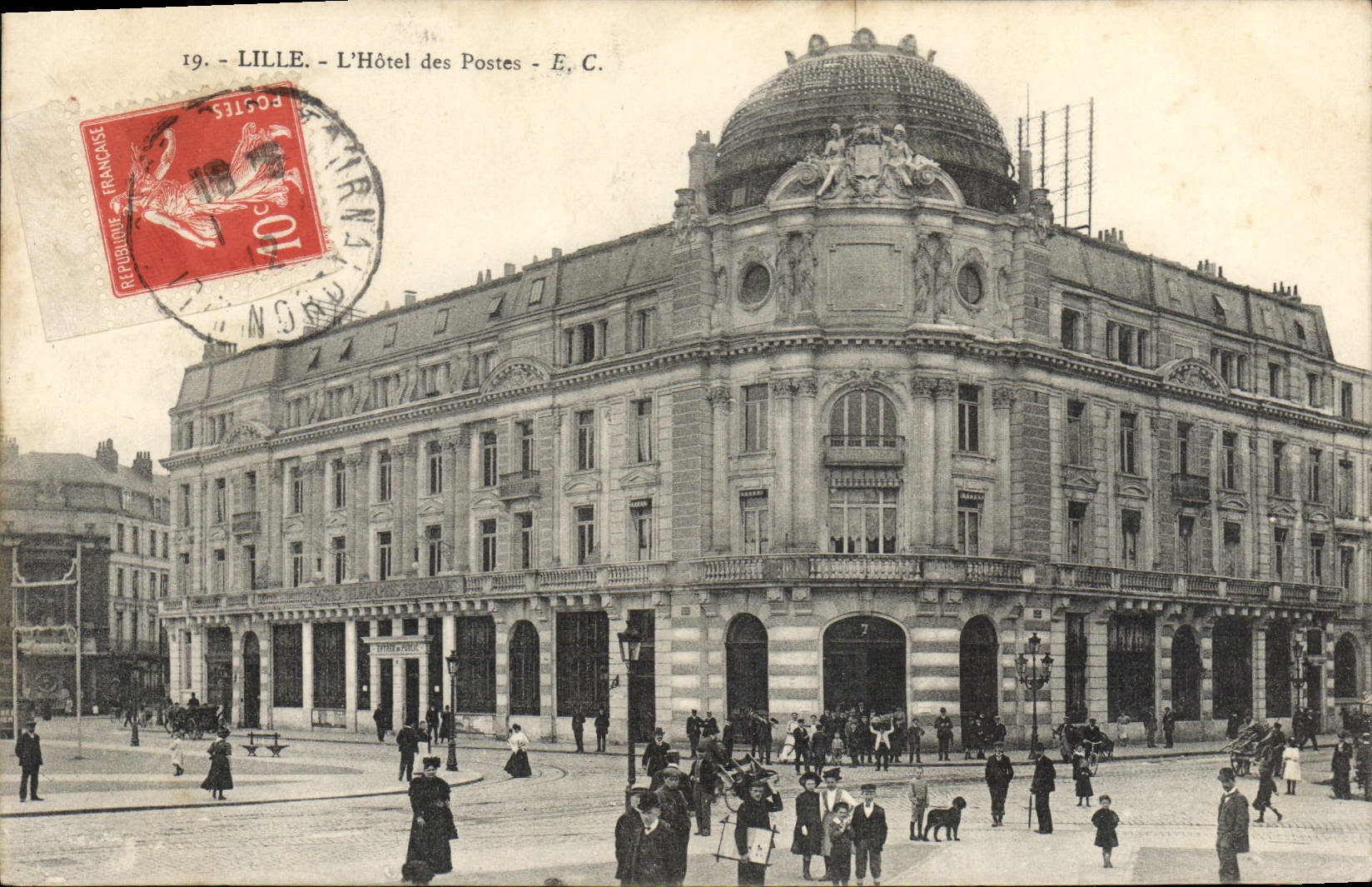Lille - L'Hôtel des Postes - E. C.