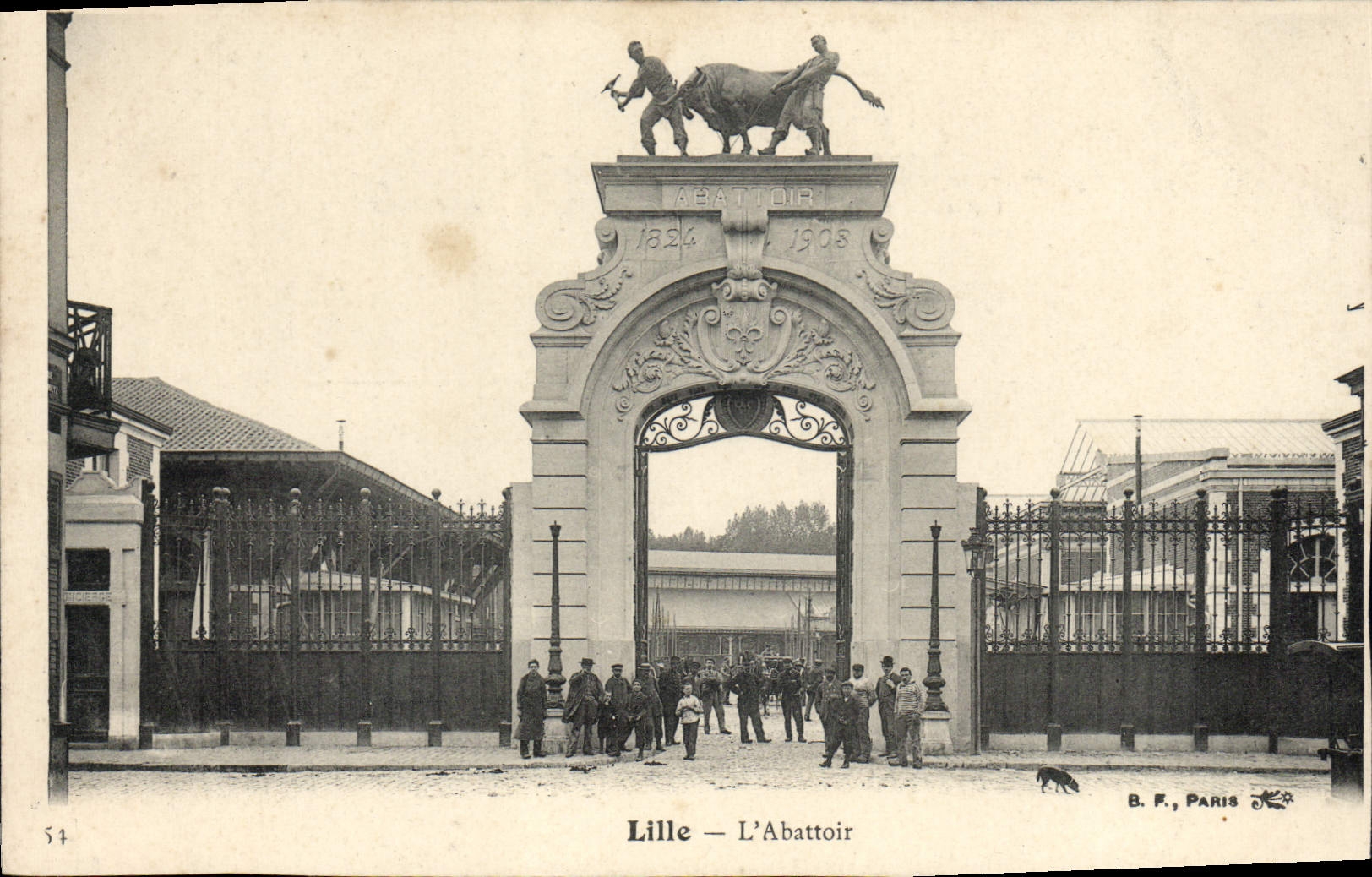 Lille — L'Abattoir — B. F., Paris