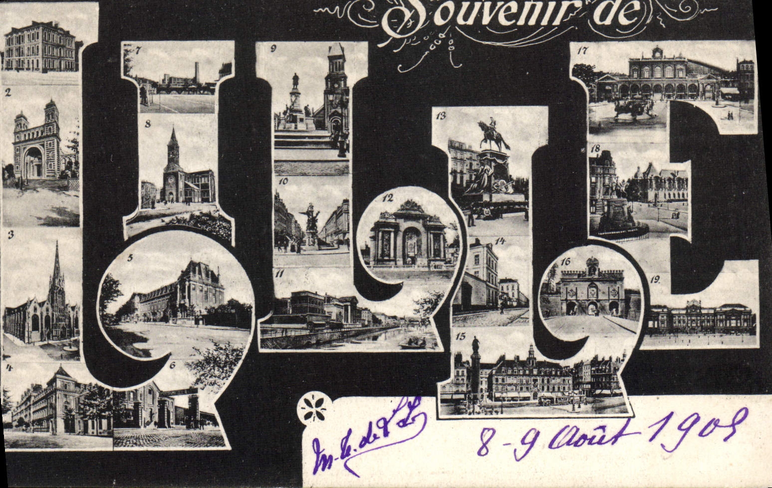 Lille — Erinnerung an Lille — Moussalli, Paris
