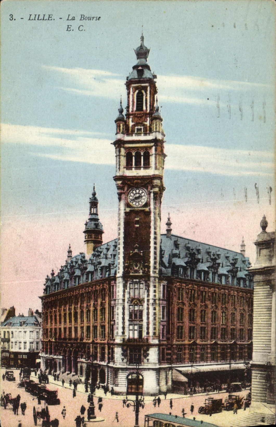 LILLE - La Bourse - E.C. n°3 - Recto