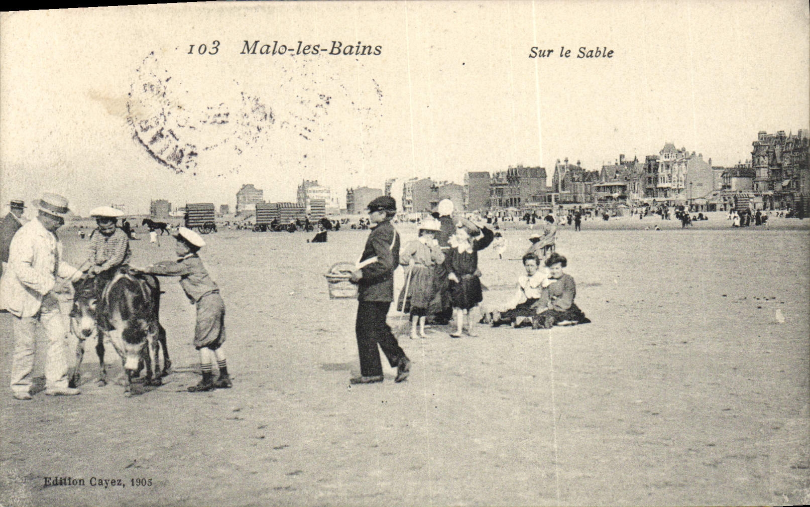 Malo-les-Bains — Sur le Sable — Edition Cayez, n°103
