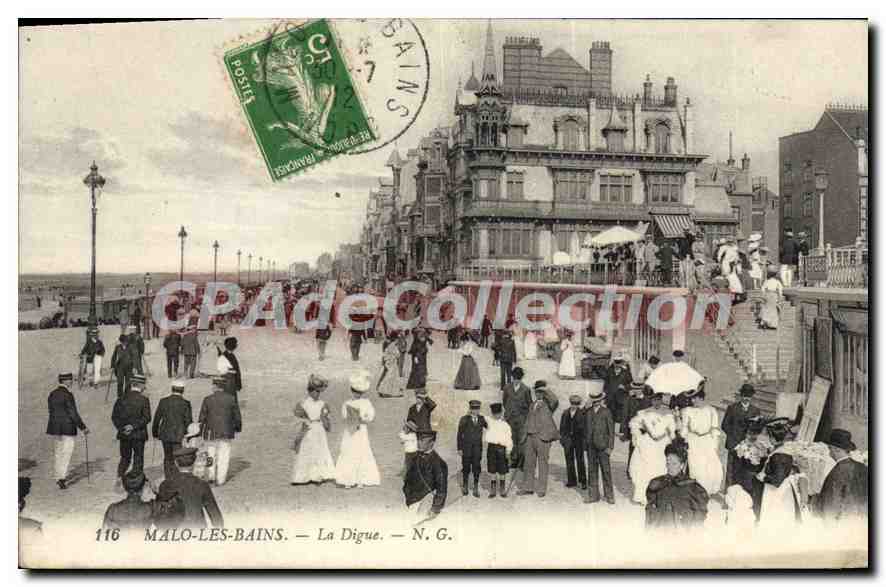 Malo-les-Bains — La Digue — N.G.
