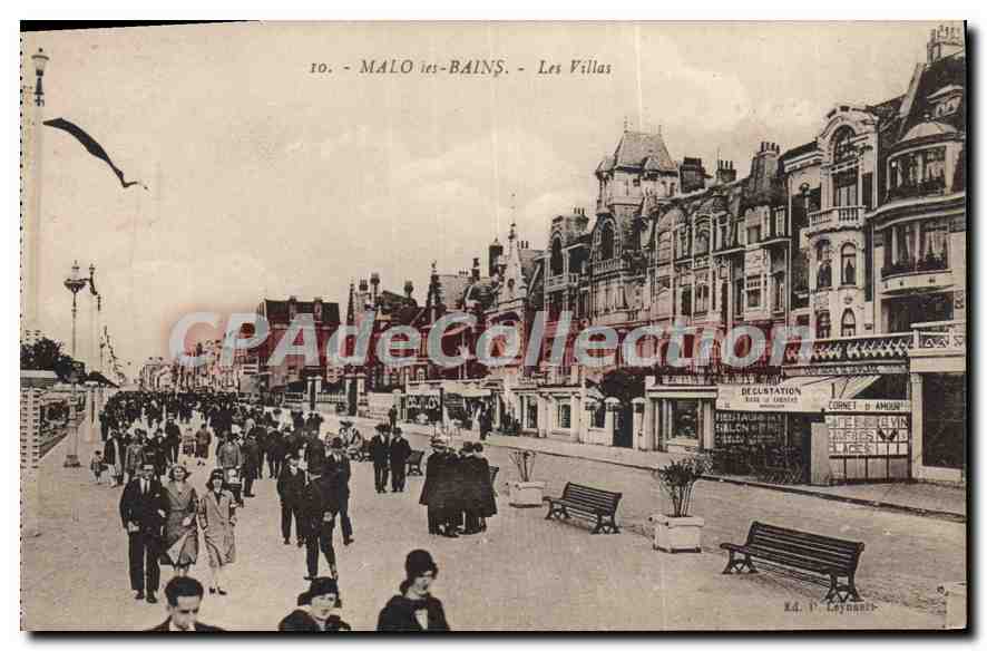 MALO-les-BAINS — Les Villas — Éd. P. LAYNARRE, n°10