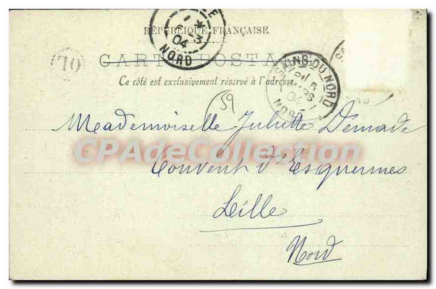 Malo-les-Bains — Le Casino et la Digue — LL. — n°33 — Verso
