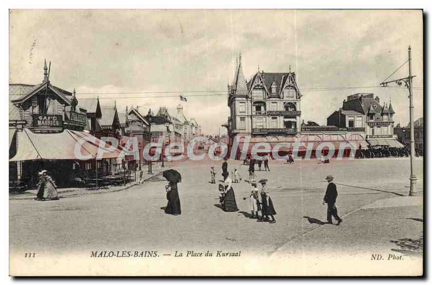 MALO-LES-BAINS — La Place du Kursaal — ND. Phot.