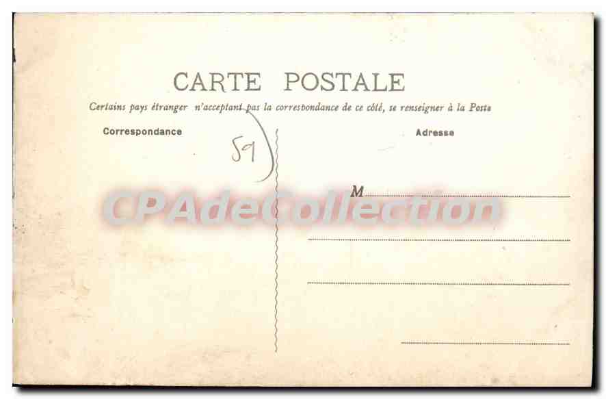 Malo-les-Bains — La Plage — Les Cabines — NC, n°8 — Rückseite