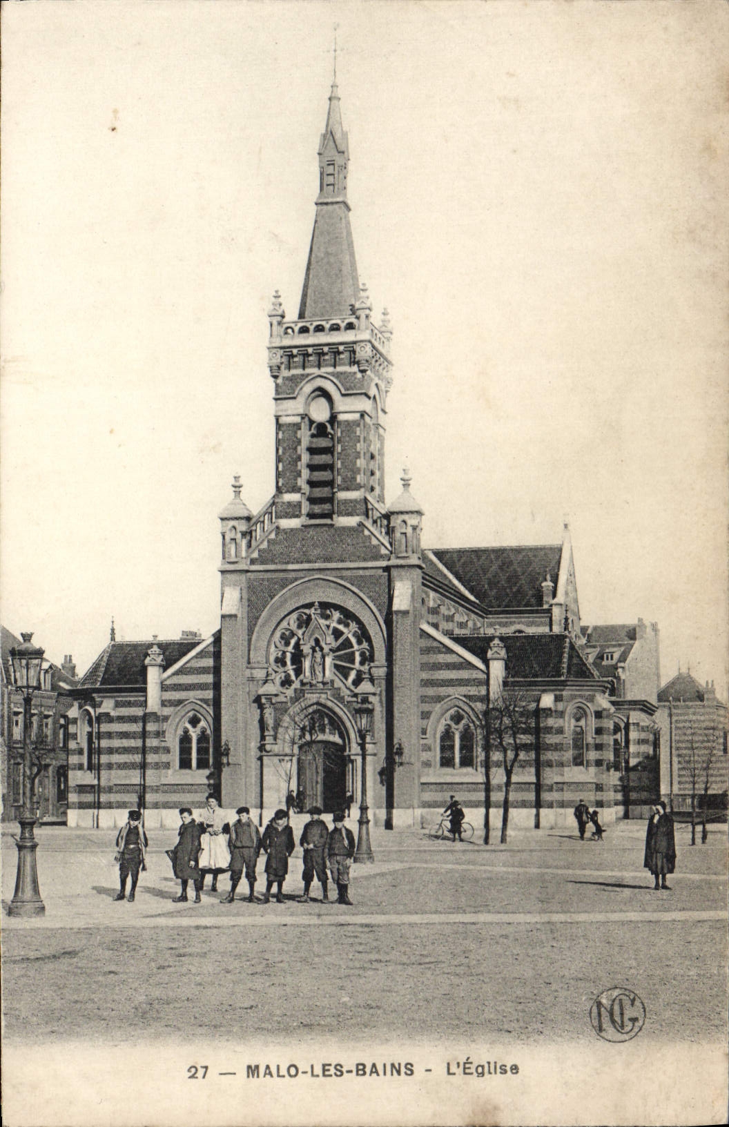 CPA Malo Les Bains L'Eglise
