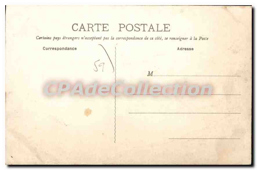 CPA Malo Les Bains L'Eglise — Verso