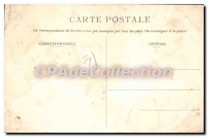 CPA Malo Les Bains L'Eglise — Verso