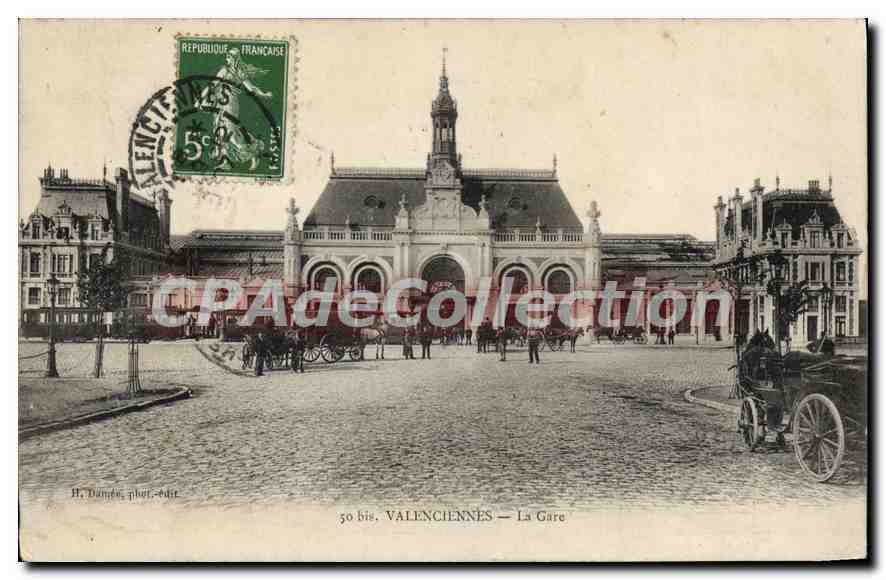 Valenciennes — Bahnhof — H. Dampé, Foto-Verlag