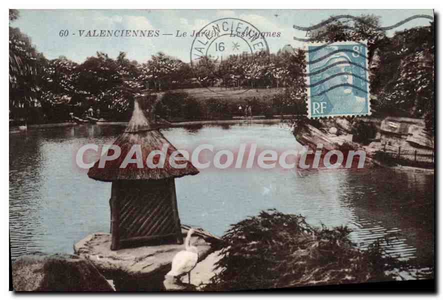 Valenciennes — Der Cagnes-Garten — Verlag G. Frère et Cie, Nr. 60