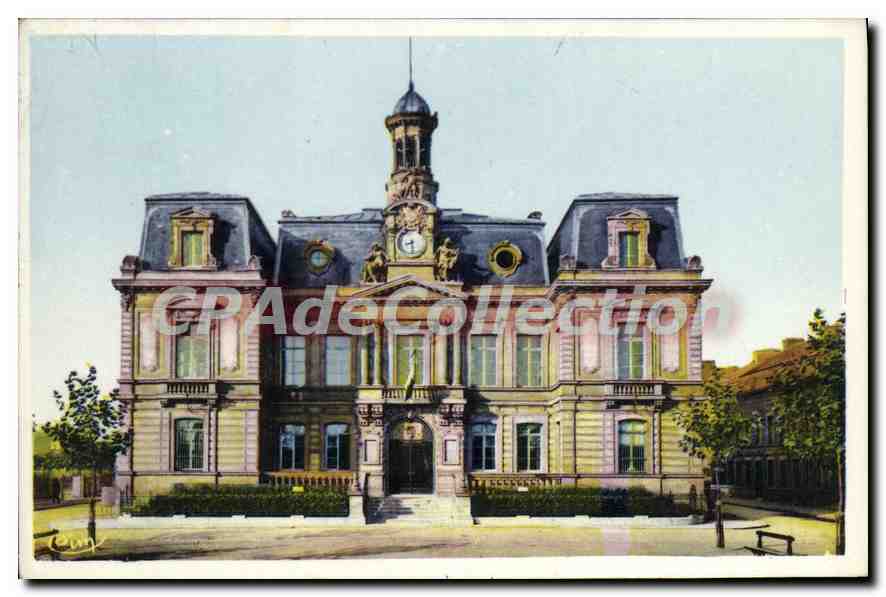 CPA Anzin L'Hotel De Ville