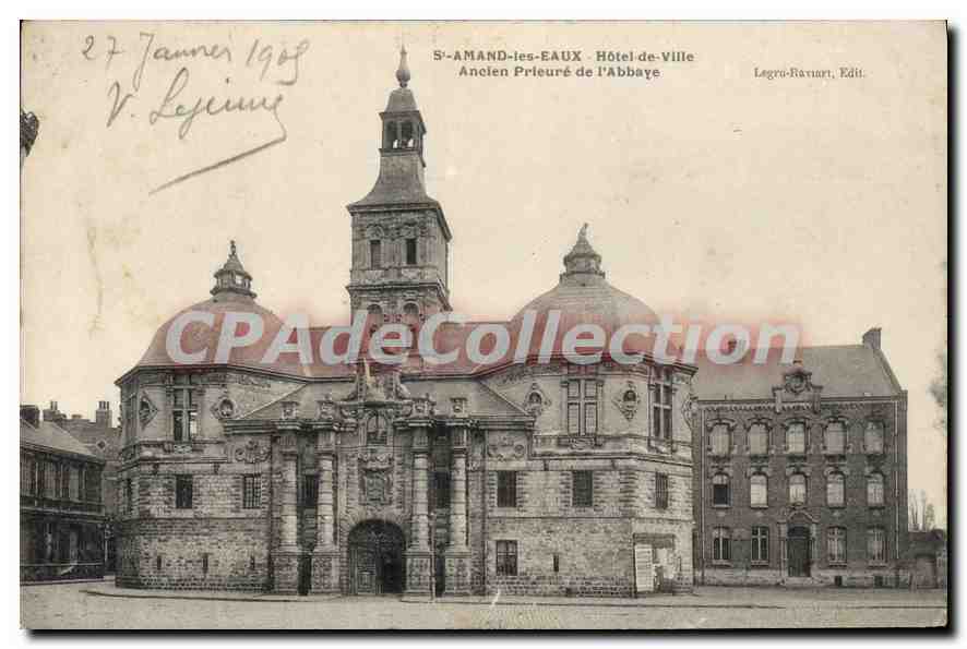 CPA St Amand Les Eaux Hotel De Ville