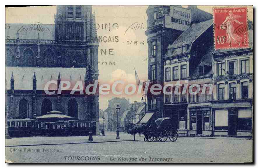 Tourcoing — Le Kiosque des Tramways — Olléché Ephraïm Tourcoing
