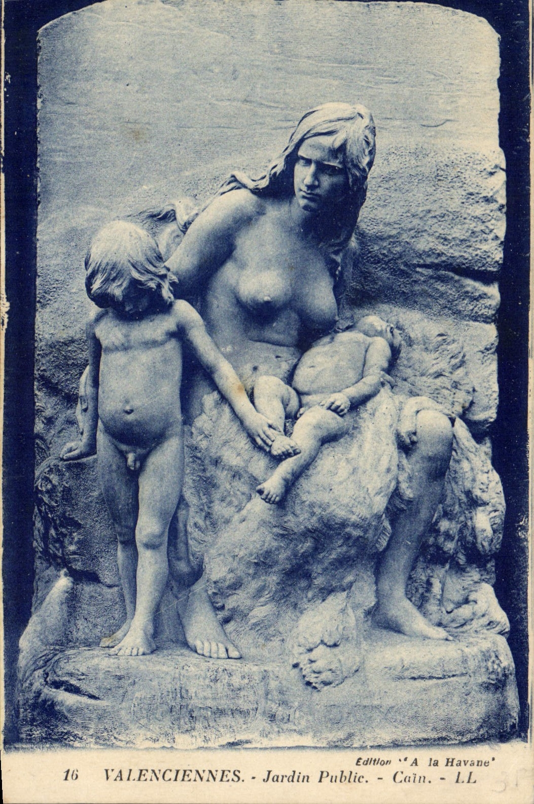 Valenciennes - Jardin Public - Cain - LL - Édition 'A la Havane'