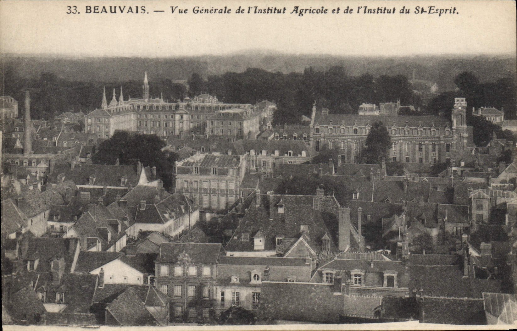 Beauvais — Vue Générale de l'Institut Agricole et de l'Institut du St-Esprit.