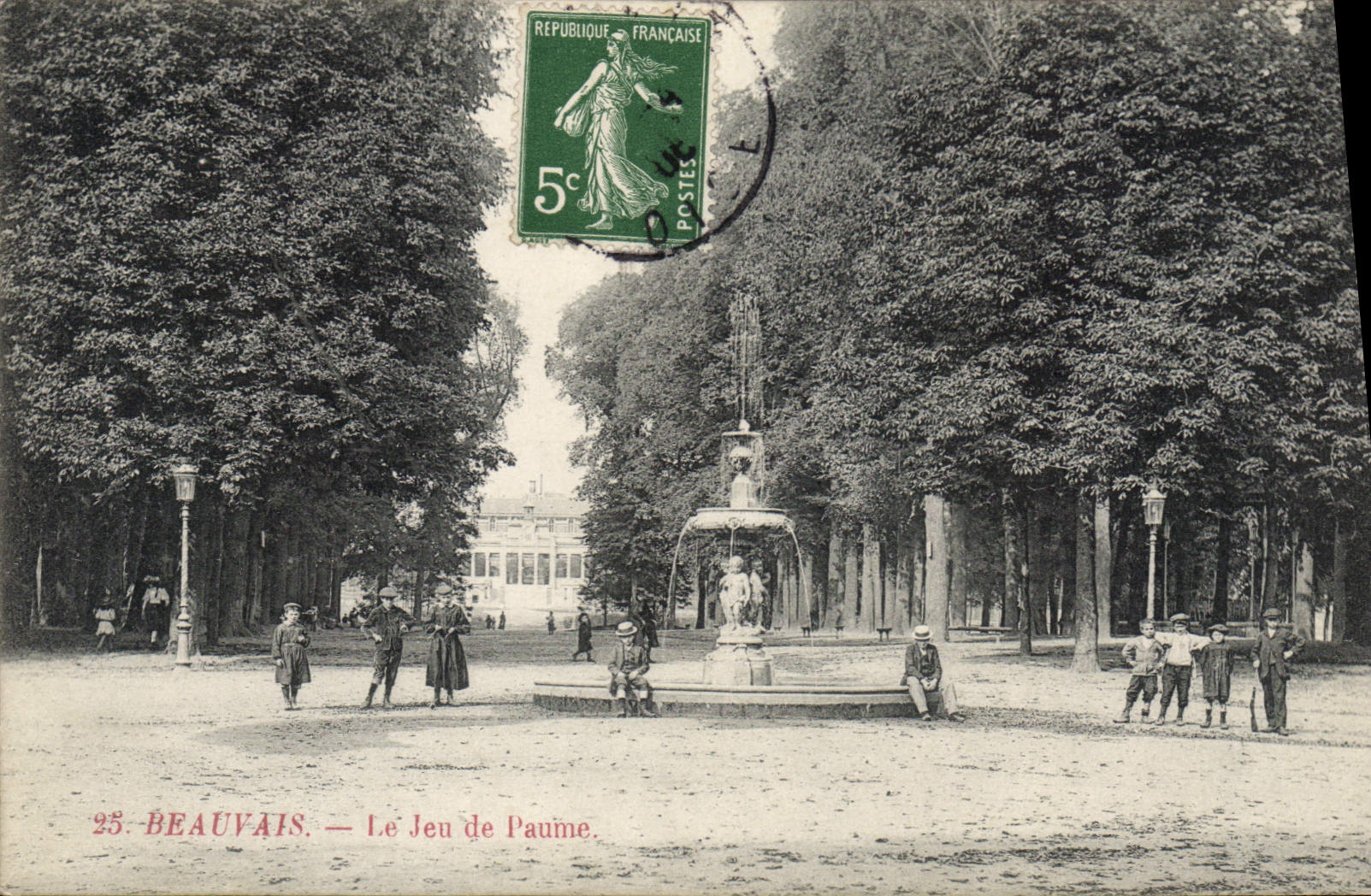 CPA Beauvais Le Jeu De Paume