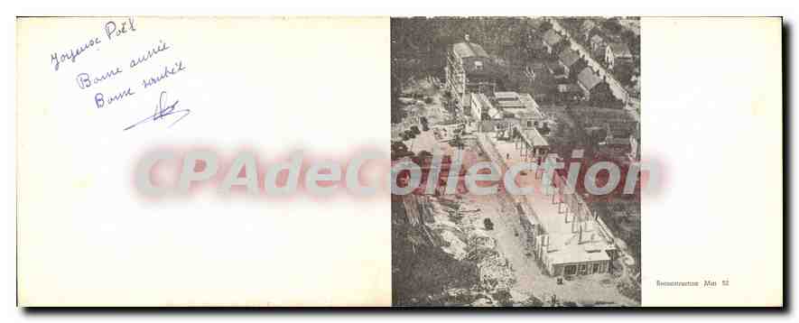 CPA Beauvais institution du saint esprit de beauvais reconstruction mai 1952 — Verso