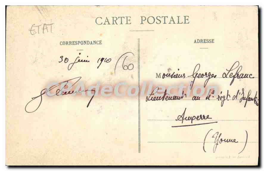 Liancourt (Oise) - Sanatorium d'Angicourt - Dépendances — Vandenhove, Liancourt — Rückseite
