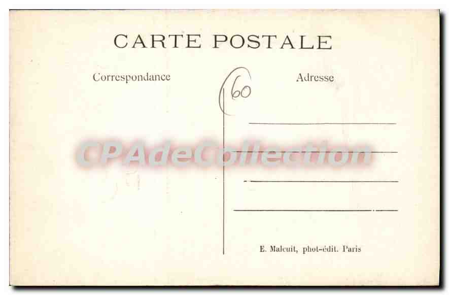 Les Bords de l'Oise — Un coin pittoresque — E. M., n°720 — Rückseite