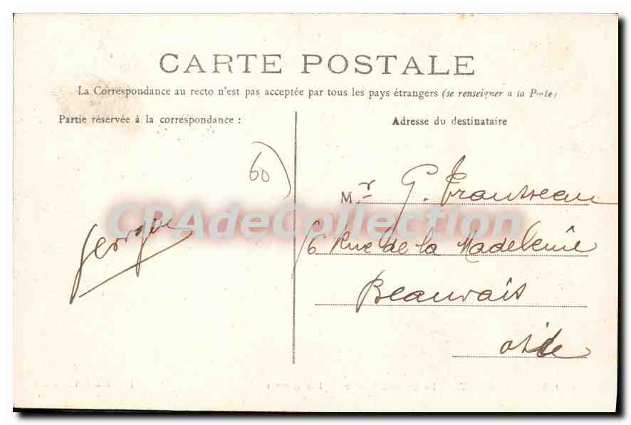 Liancourt — Le Château Latour — Les Grottes — P. Evard, Liancourt — Rückseite