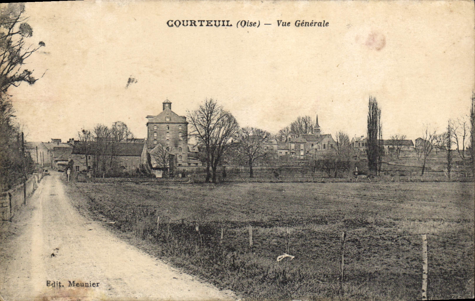 Courteuil (Oise) — Vue Générale — Edit. Meunier