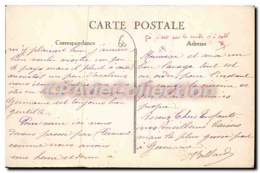 Monument aux Morts — SAINT-JUST-EN-CHAUSSEE (Oise) — Édition Cachetius — Rückseite