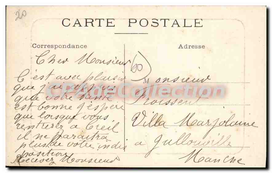 La Tour du Château sur le petit bras de l'Oise — Creil (Oise) — édition E. Robin, lib.-imp. — Reverso